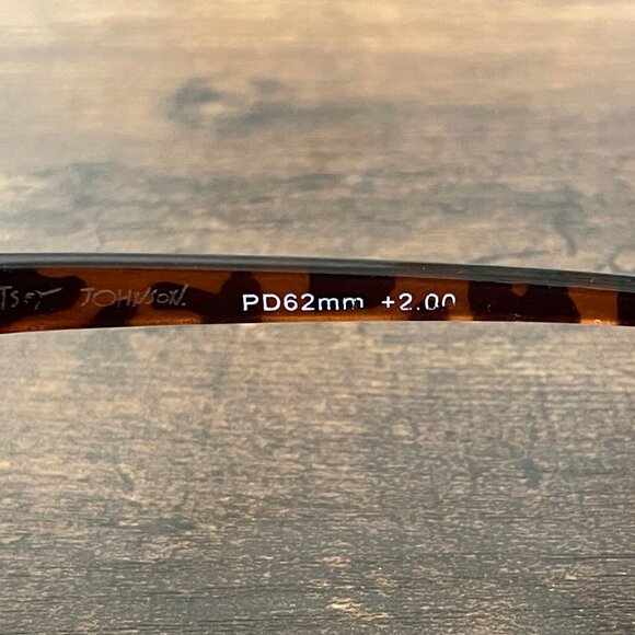 Betsey Johnson Cat Eye Frames Only Tortoiseshell Brown Women’s Glasses Designer - Picture 3 of 9